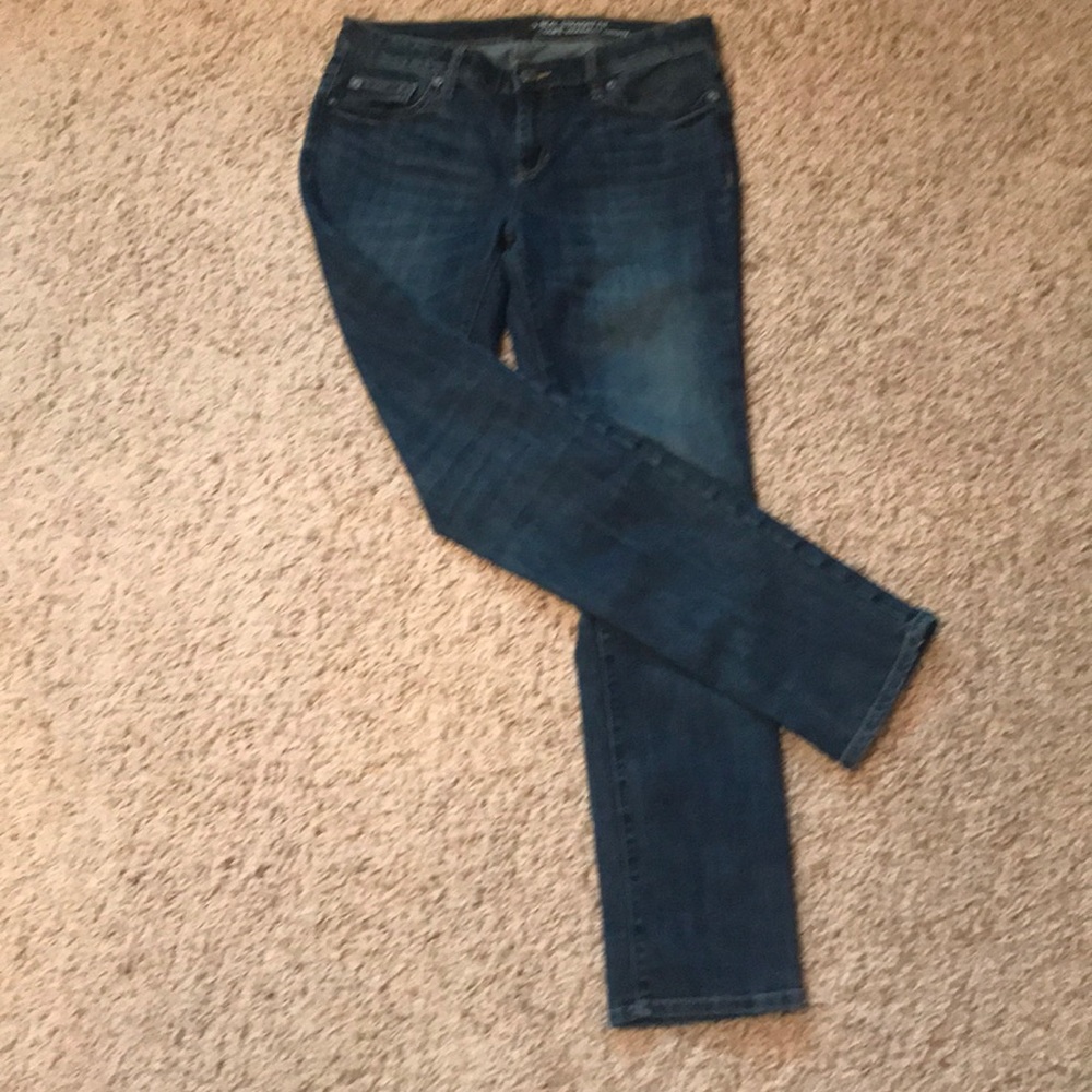 Gap real straight jeans